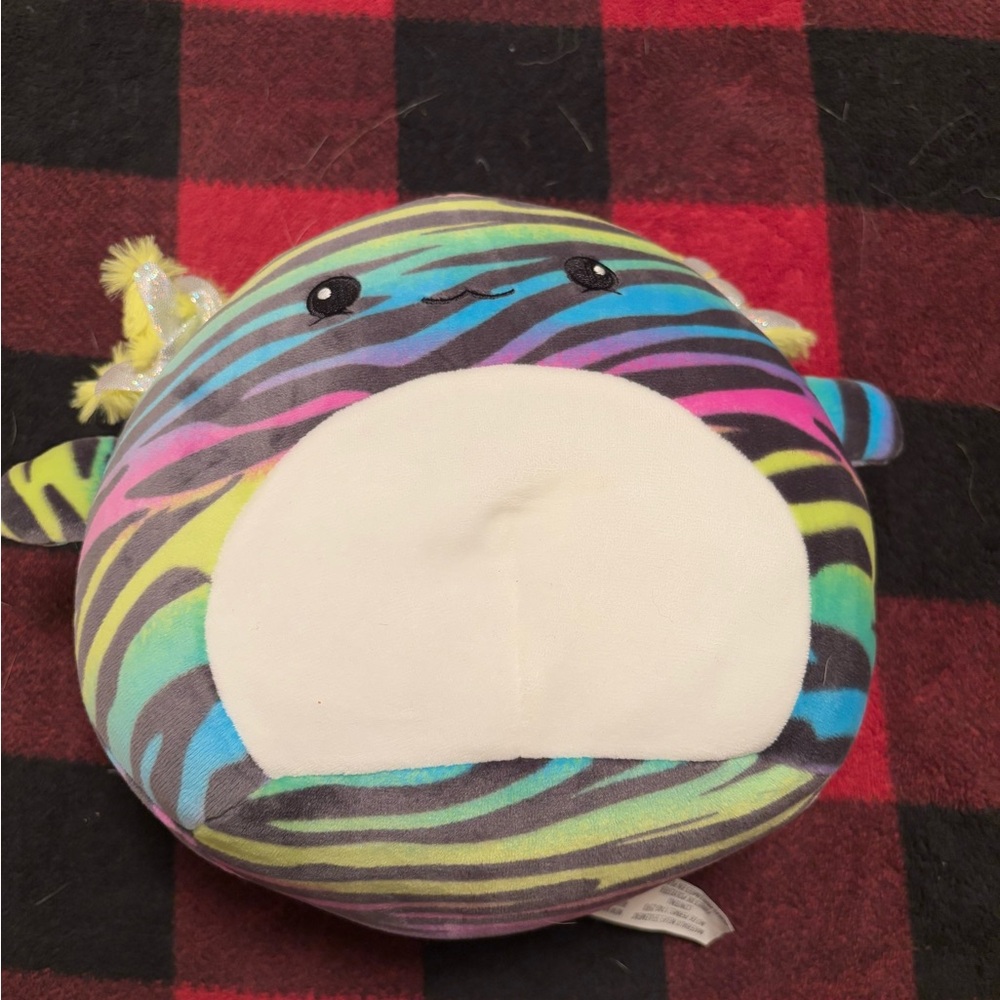 Kellytoy Multicolor Striped Stuffed Animal